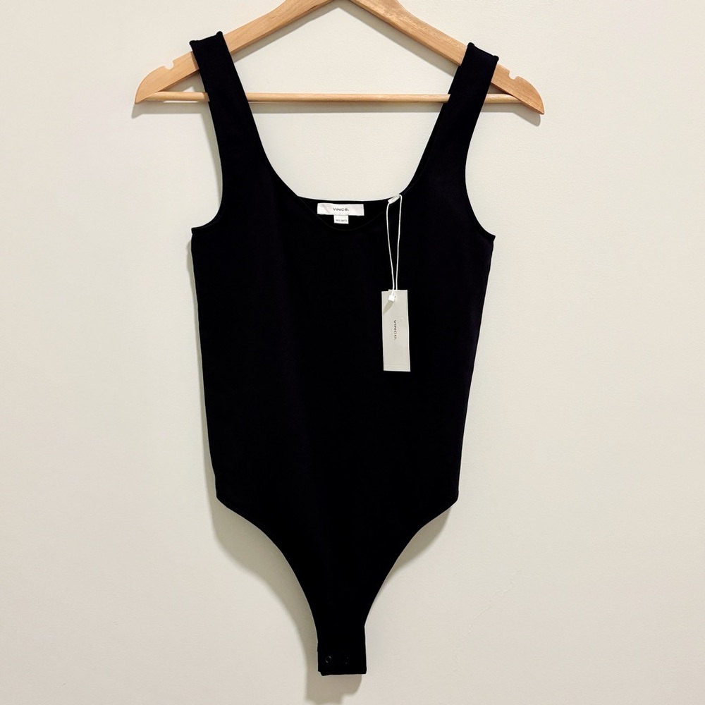 Vince Sweetheart Neck Bodysuit NWT